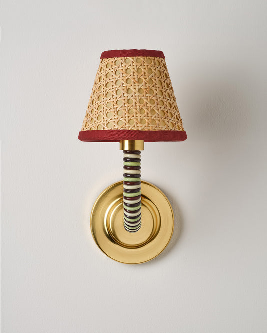 Bistro Wall Light, Aged Brass