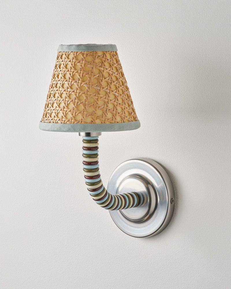 Bistro Wall Light, Brushed Nickel