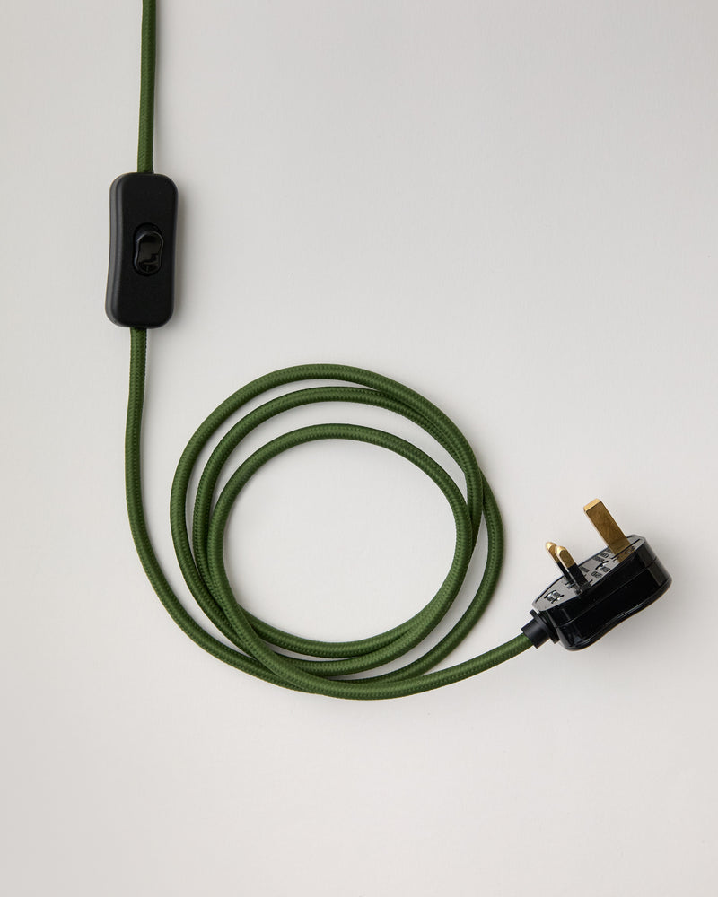 Sunburst Plug In Wall Light, Blackened Bronze