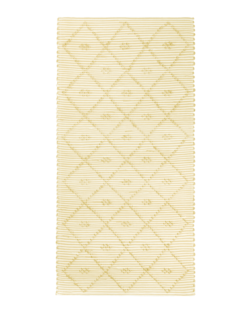 Large Stripe Bathmat, Primrose