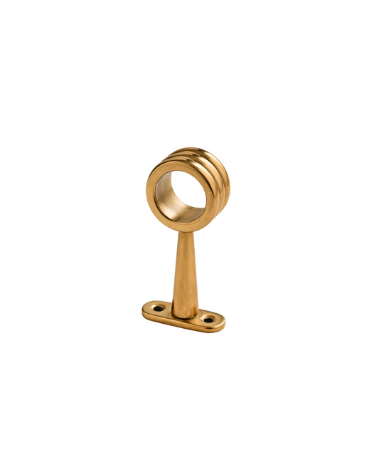 Tay Kitchen Middle Bracket, Aged Brass