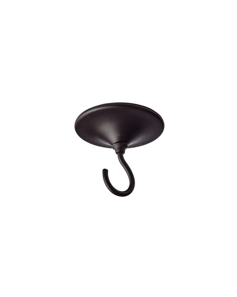 Ceiling Hook, Matt Black
