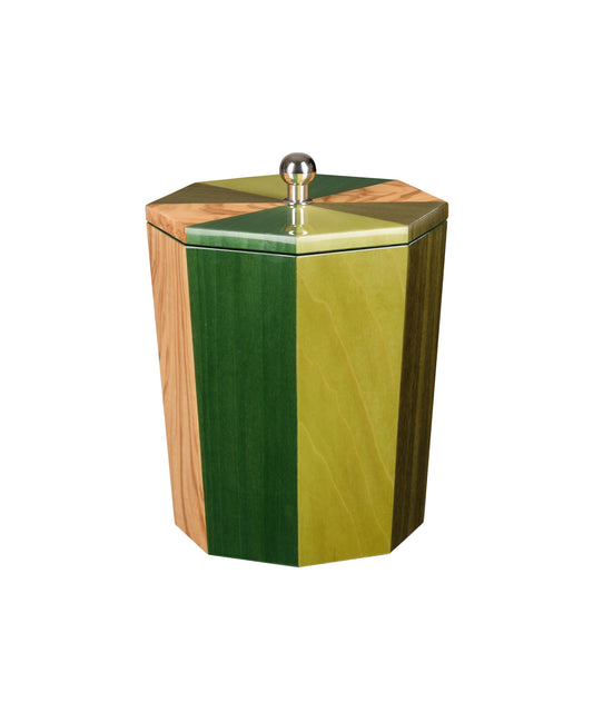 Lacquered Ice Bucket, Green