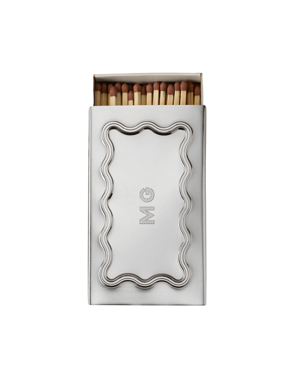 Wave Matchbox Sleeve, Silver, US