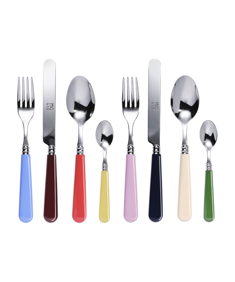 8 Piece Cutlery Set, Rainbow