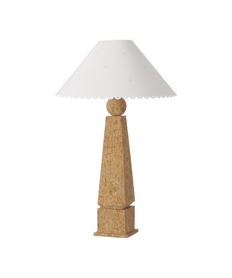 Obelisk Cork Lamp