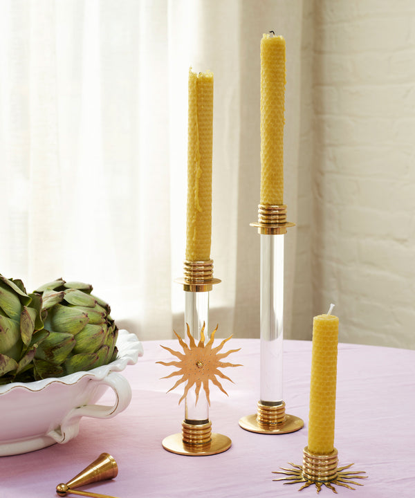 Brass Candle Holder, Tall