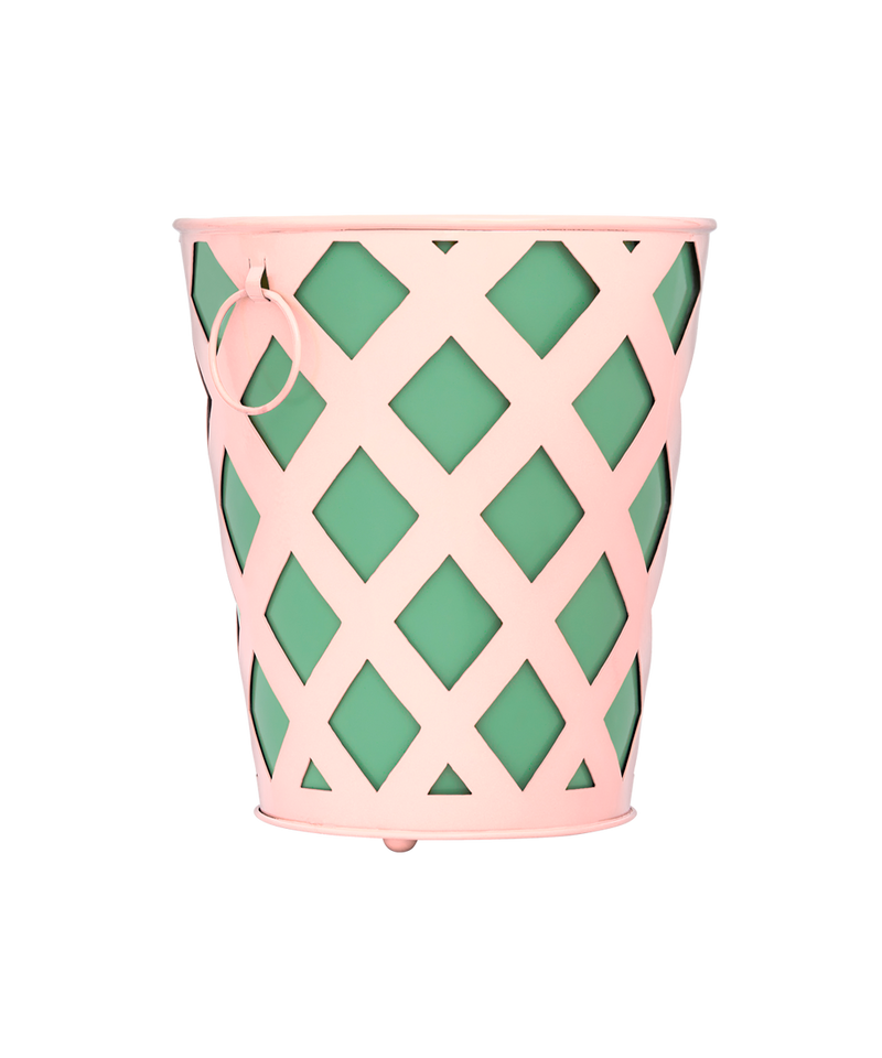 Trellis Planter, Pink